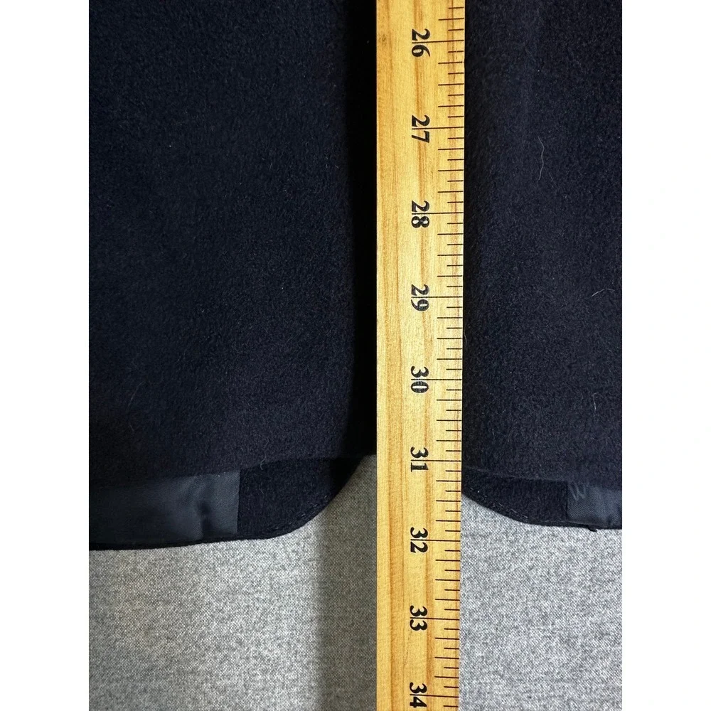 Carlo Boscani 100% Cashmere Blazer 44R Navy Blue Made in Ireland Button Crest